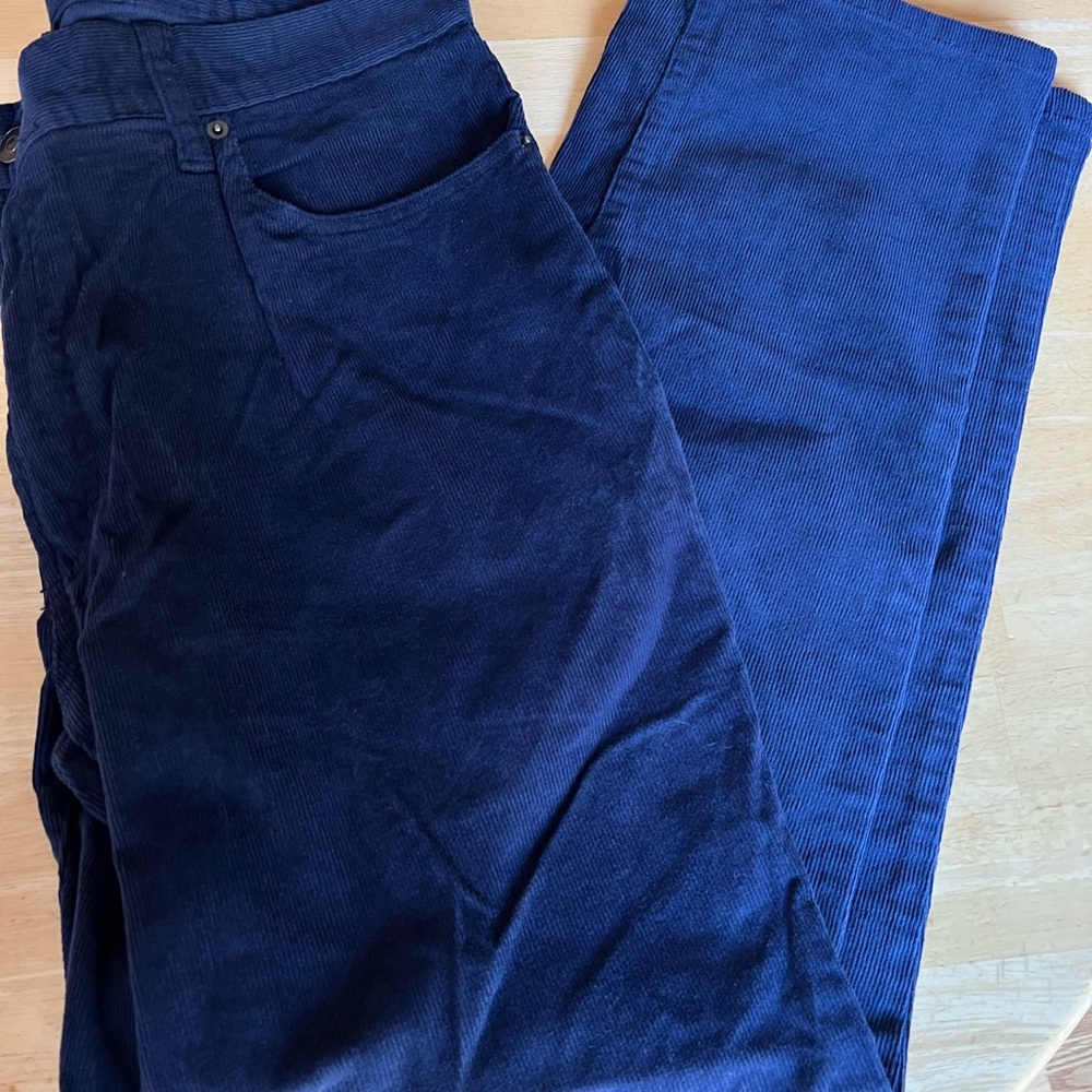 Blue Corduroy Pants by club room 34x30